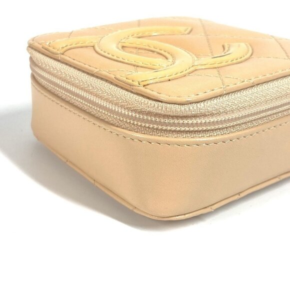 CHANEL Cambon Line CC CC Mark Square coin purse Coin Compartment Pouch - Picture 4 of 11